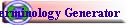 Terminology Generator