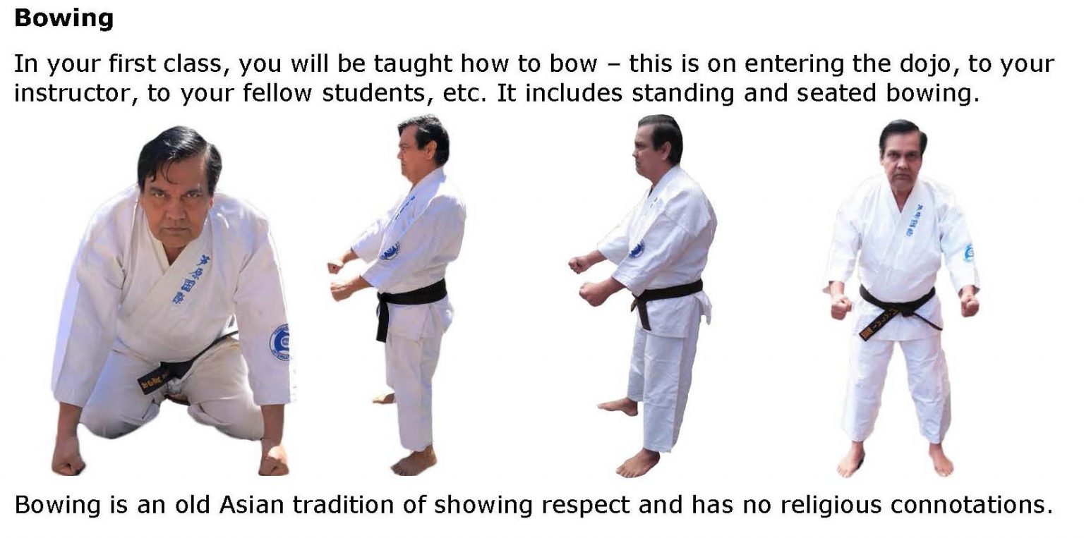 About Bowing Ashihara Karate International